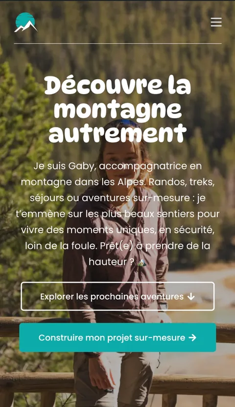 Version mobile du site Ambassade Montagne